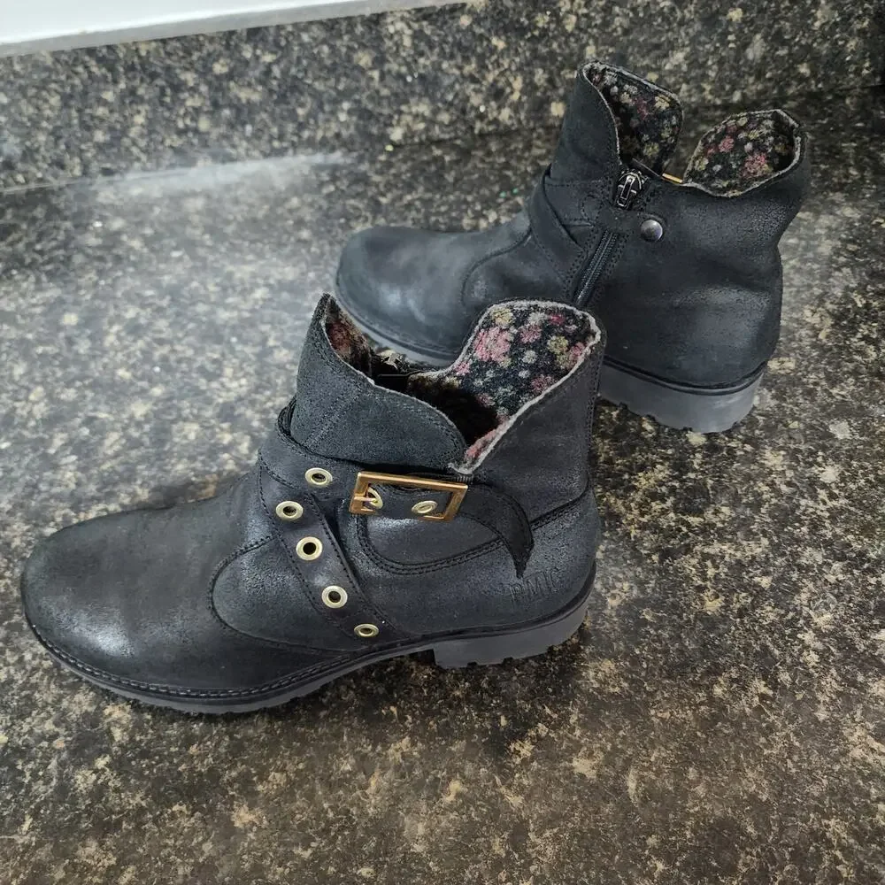 PRIMIGI Moto Short Boots Size 38 US 7.5